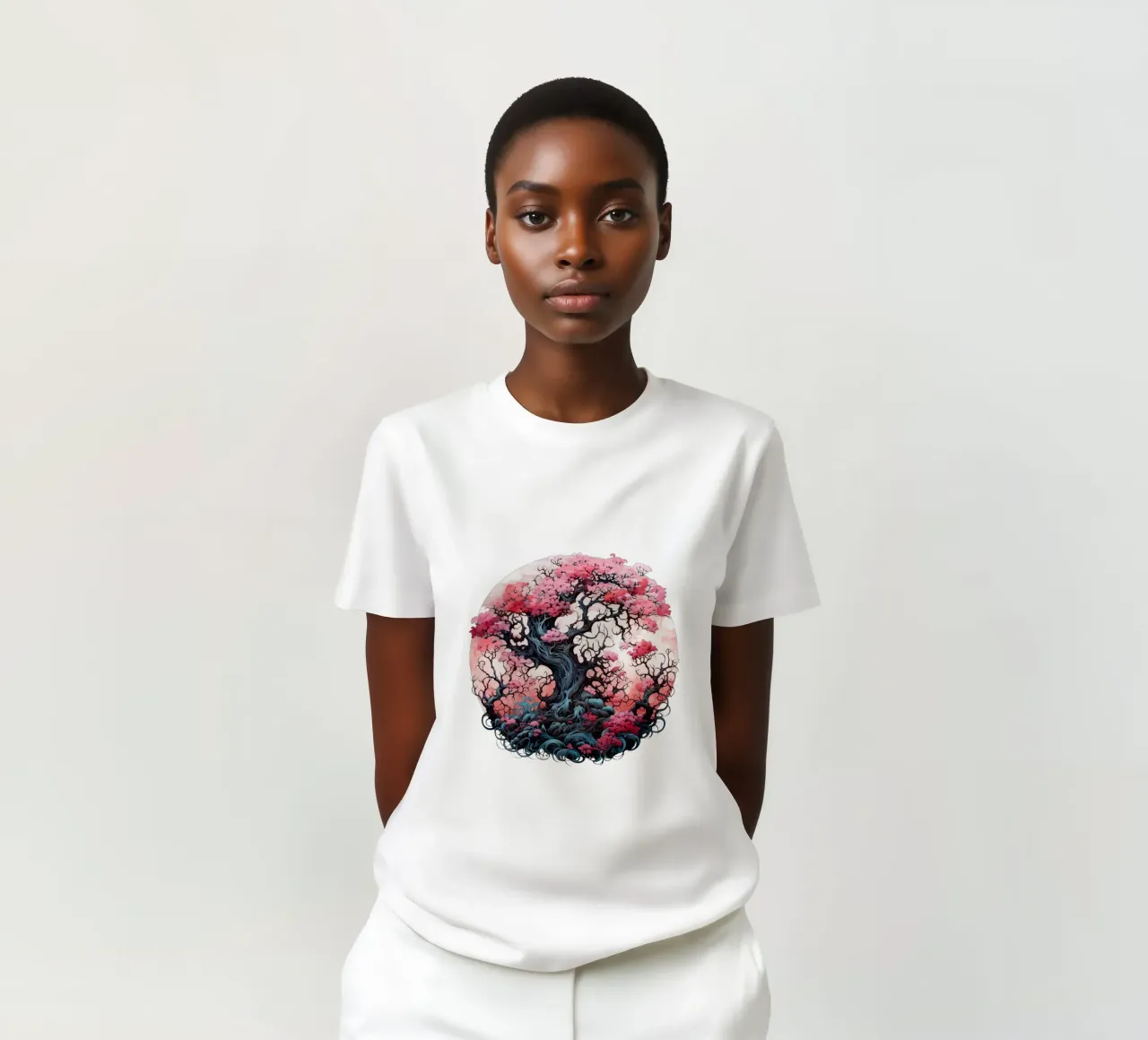 Albero della vita colorato t-shirt da Spiritual Touch