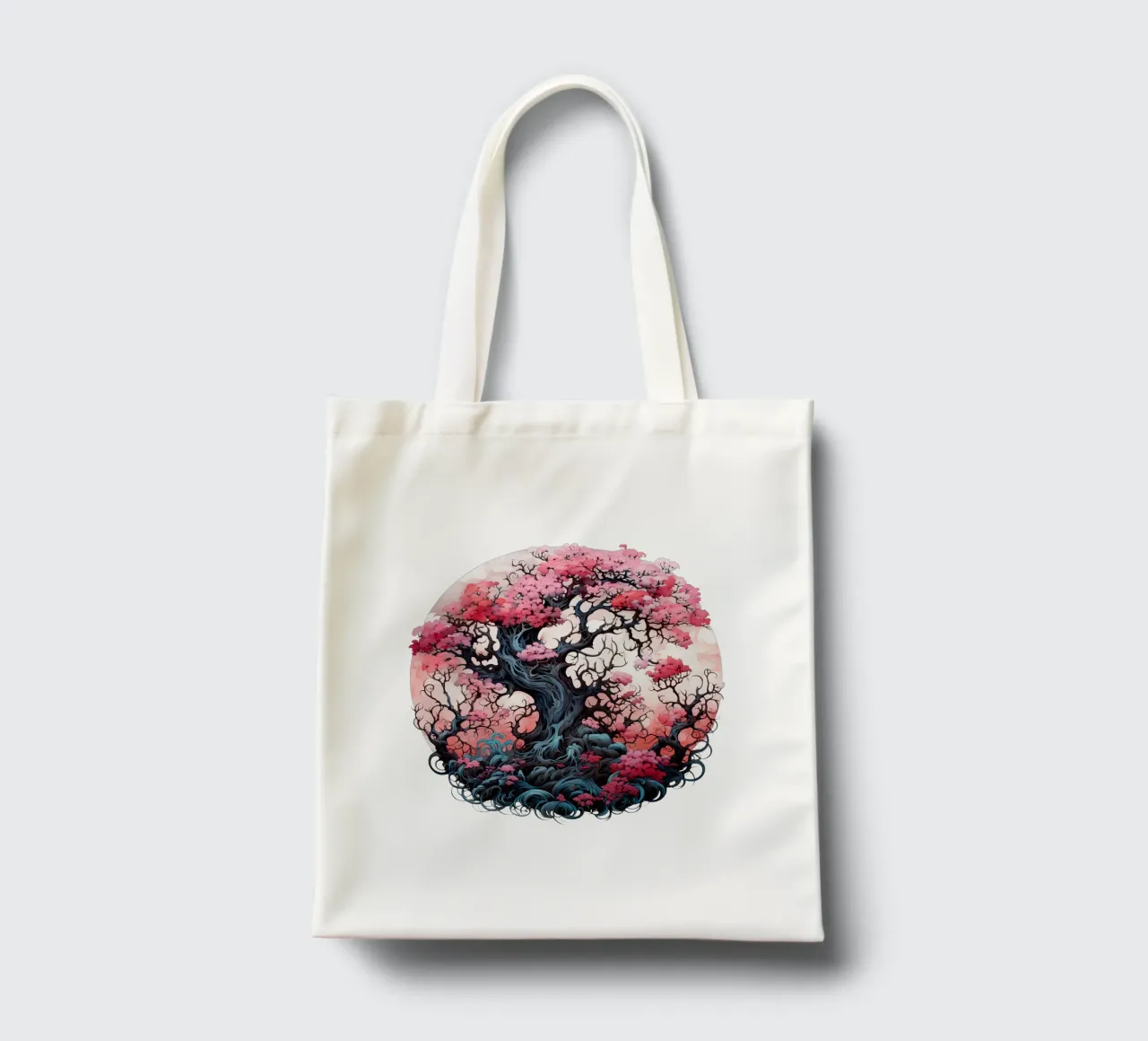 Albero della vita colorato borsa in juta da Spiritual Touch