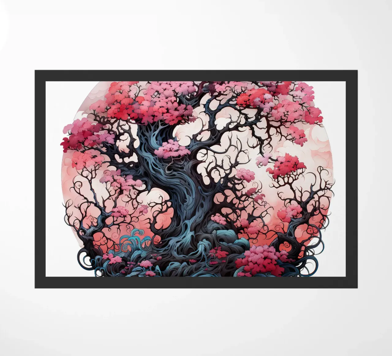 Albero della vita colorato zerbino da Spiritual Touch
