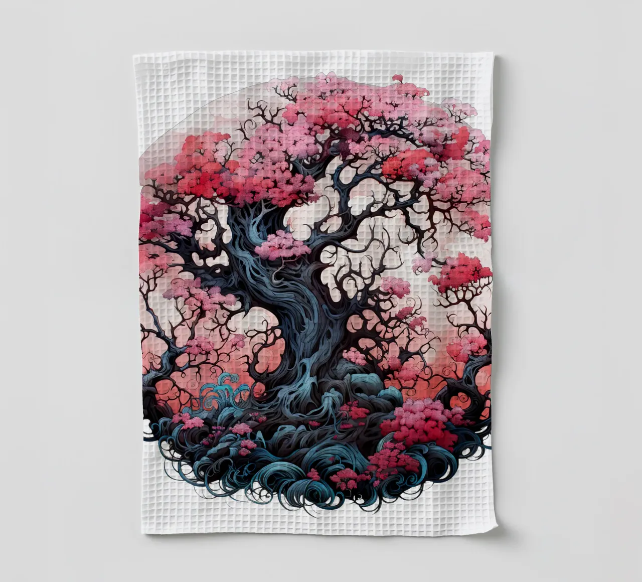 Albero della vita colorato canovaccio da cucina da Spiritual Touch