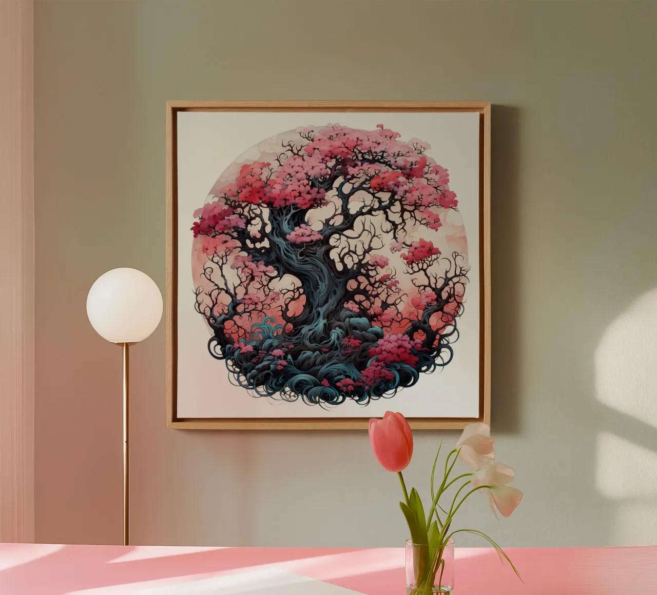 Colorful Tree of Life canvas by Spiritual Touch