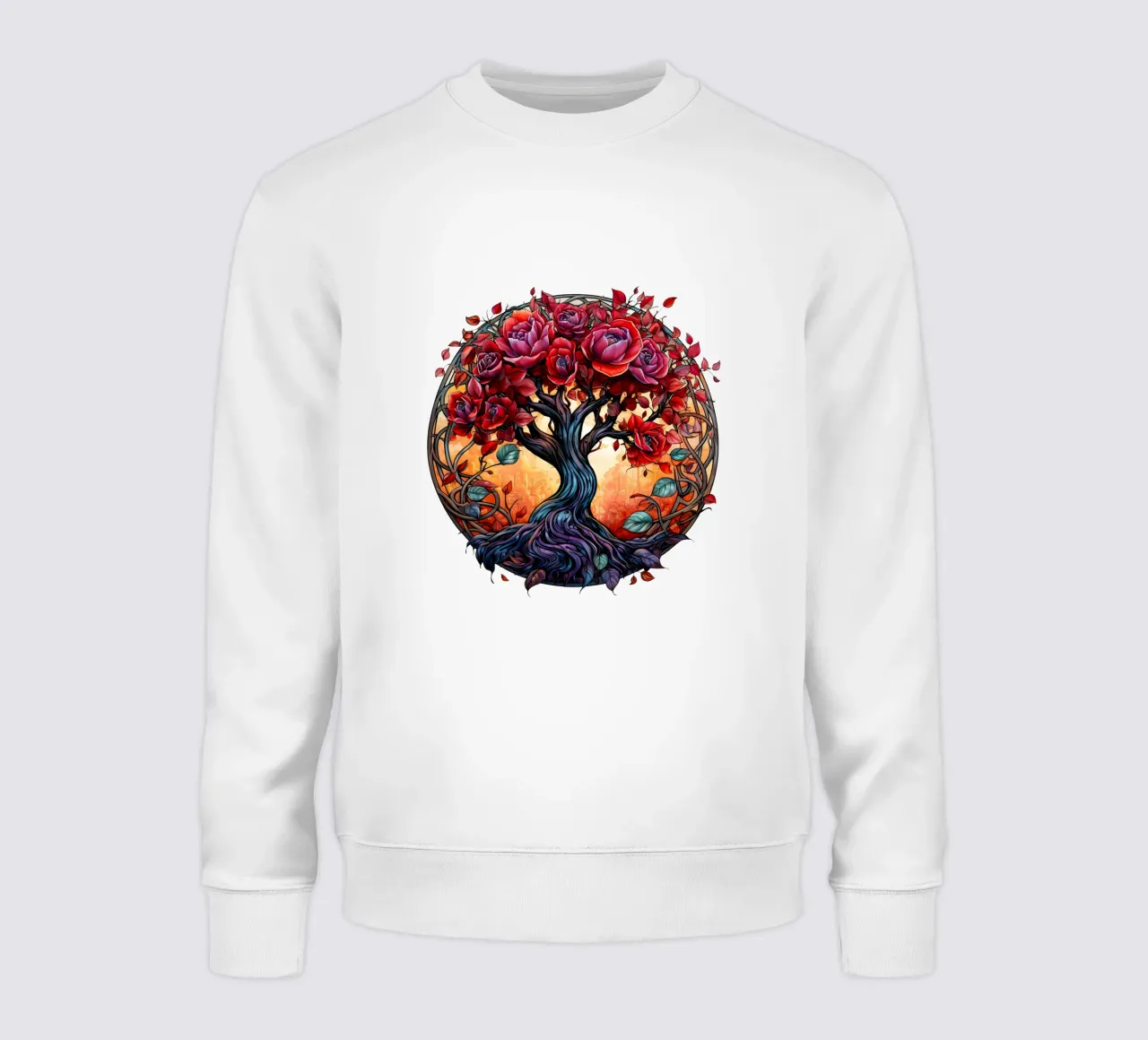 Albero della vita colorato felpa da Spiritual Touch