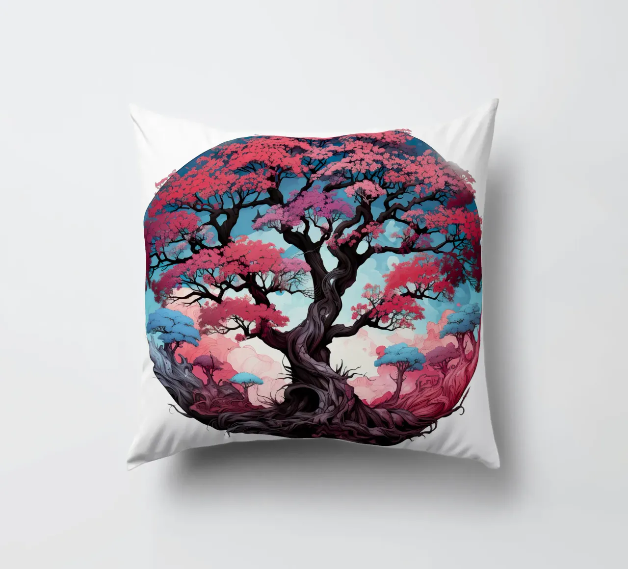 Albero della vita colorato cuscino da Spiritual Touch