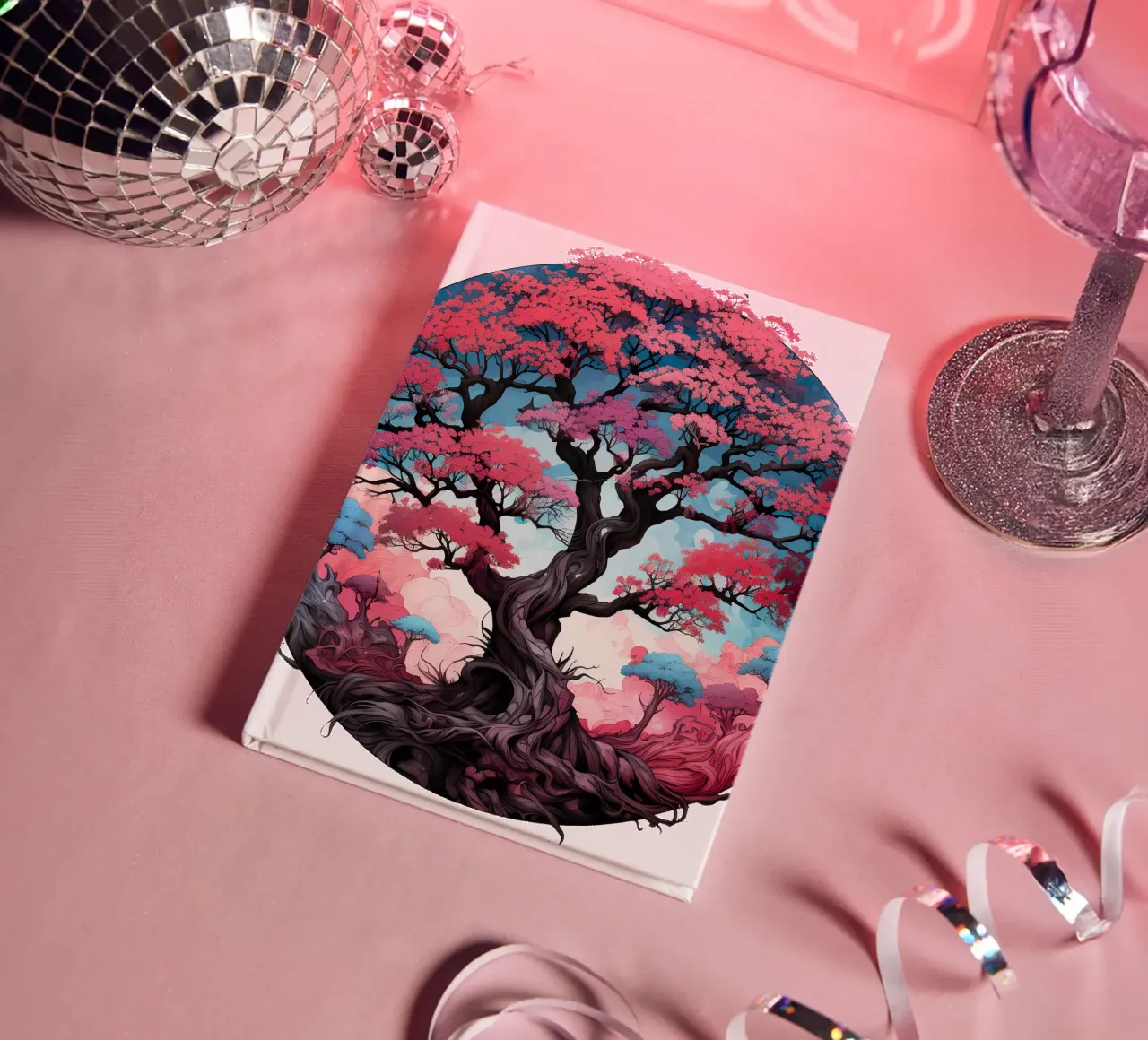 Colorful Tree of Life notebook by Spiritual Touch