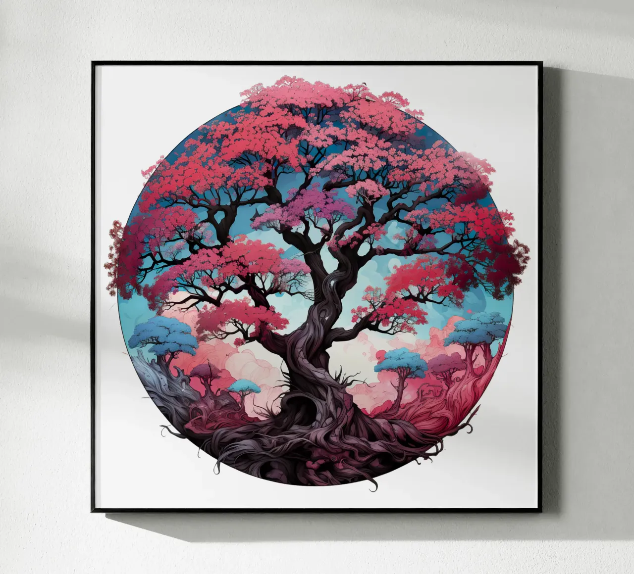 Albero della vita colorato plexiglass da Spiritual Touch