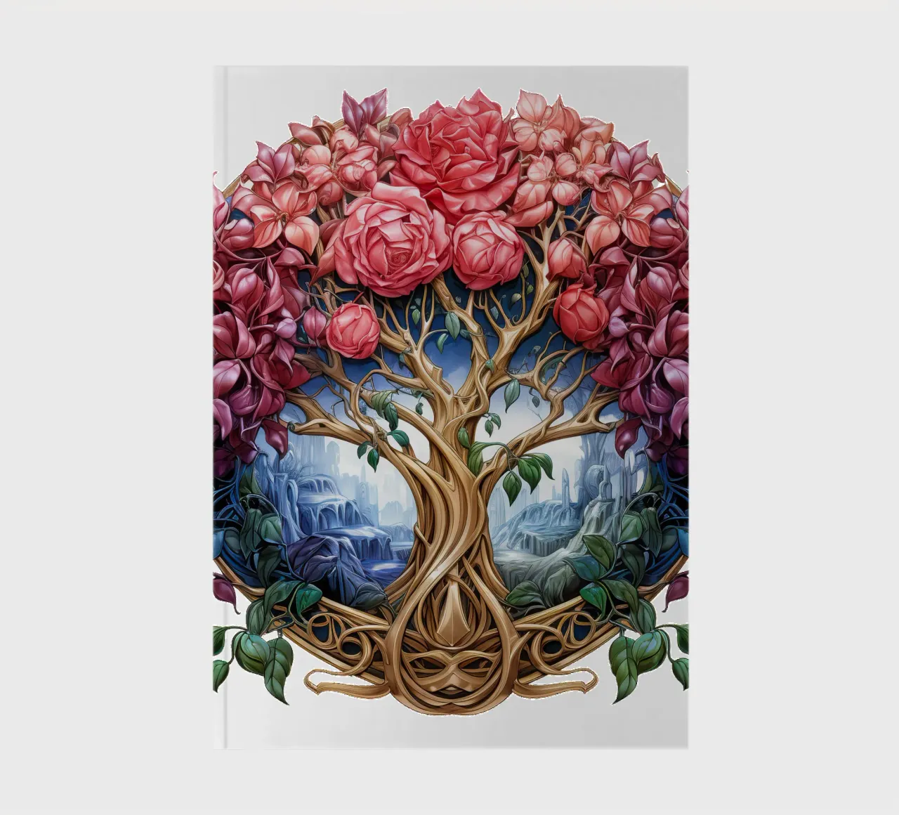 Colorful Tree of Life notebook by Spiritual Touch