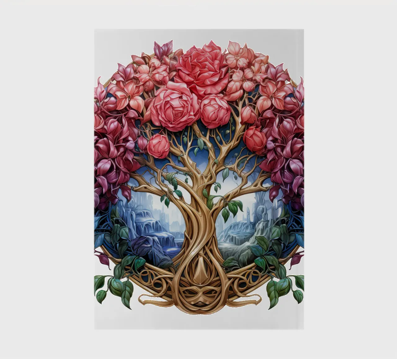 Colorful Tree of Life notebook by Spiritual Touch