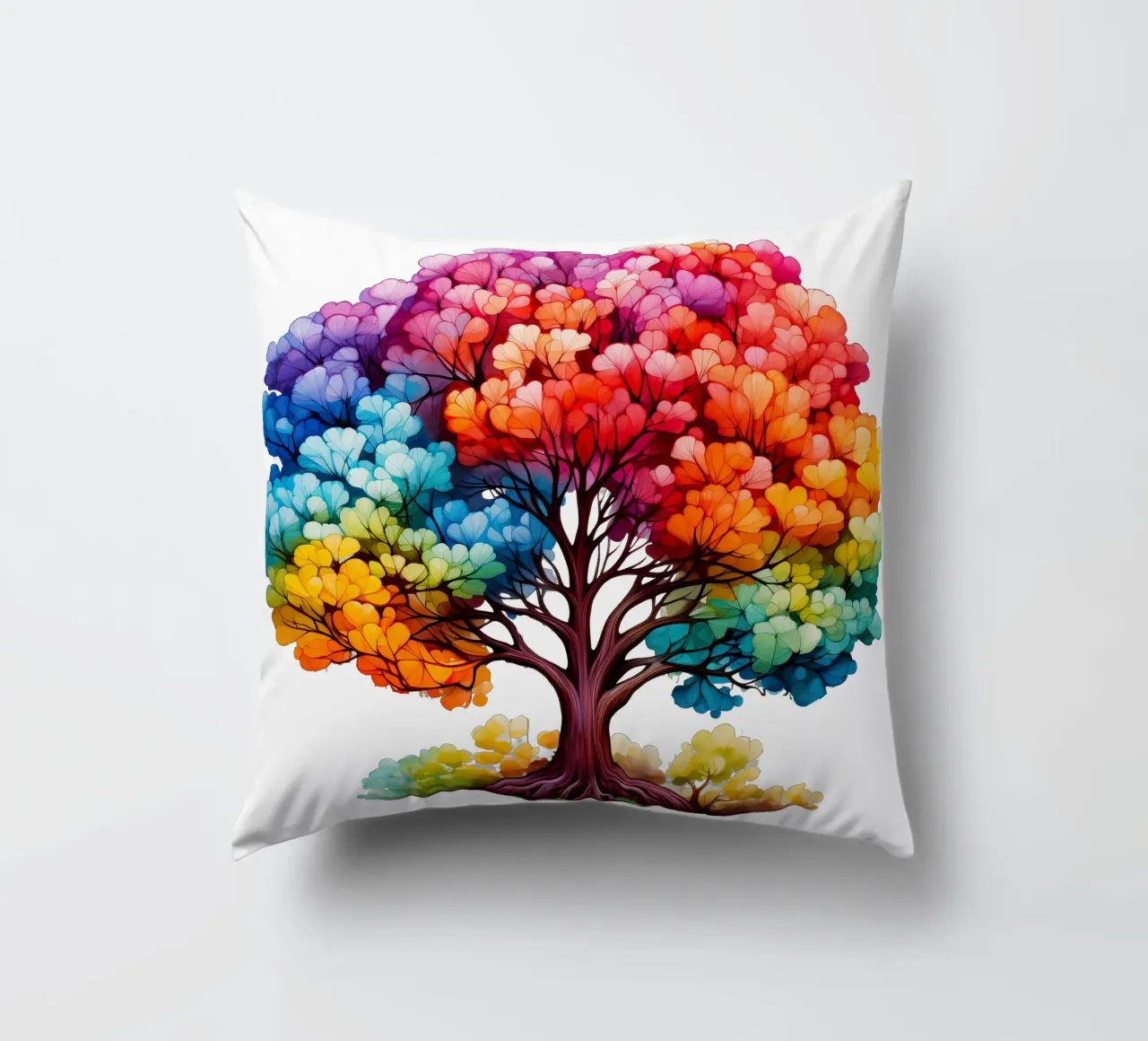 Albero della vita colorato cuscino da Spiritual Touch