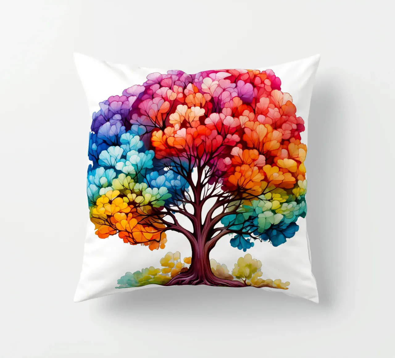 Albero della vita colorato cuscino da Spiritual Touch