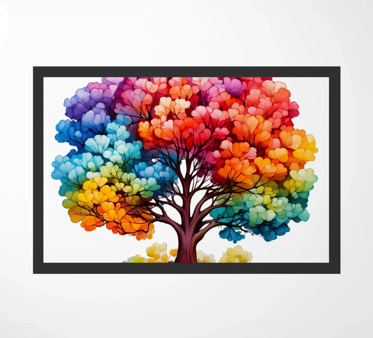 Albero della vita colorato zerbino da Spiritual Touch