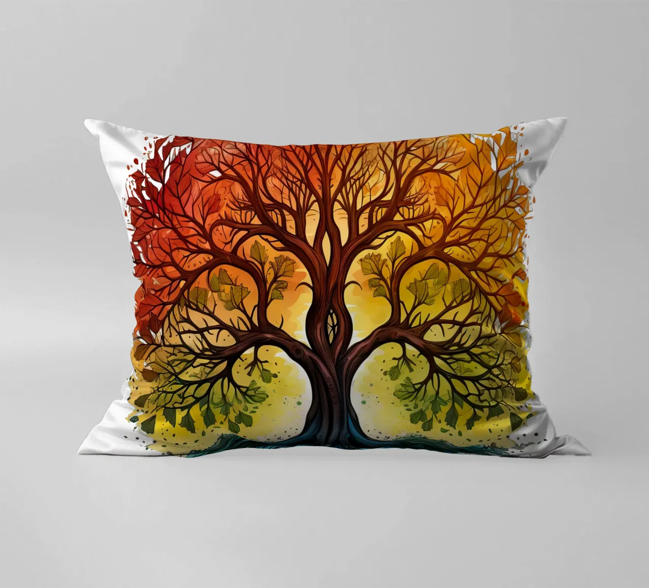 Albero della vita colorato cuscino da Spiritual Touch