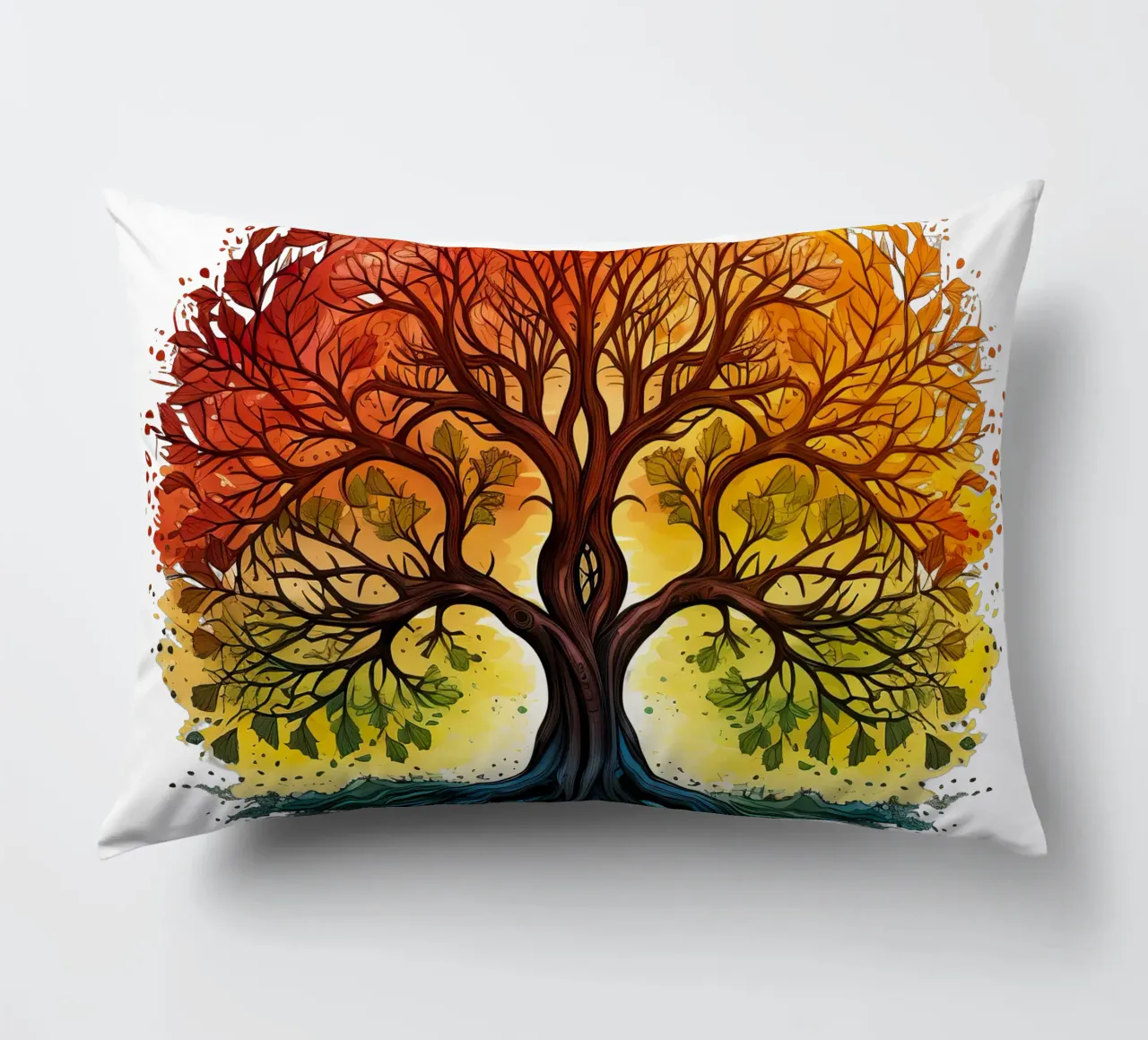 Albero della vita colorato cuscino da Spiritual Touch