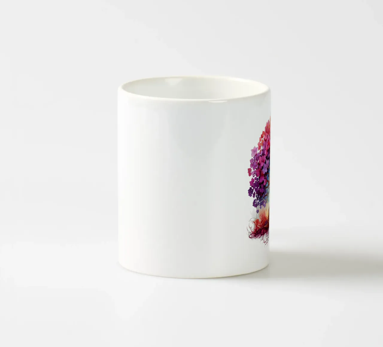 Albero della vita colorato tazza in ceramica da Spiritual Touch