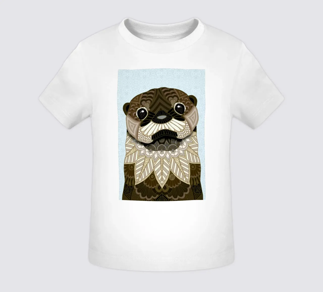Otter baby t-shirt van Angelika Parker