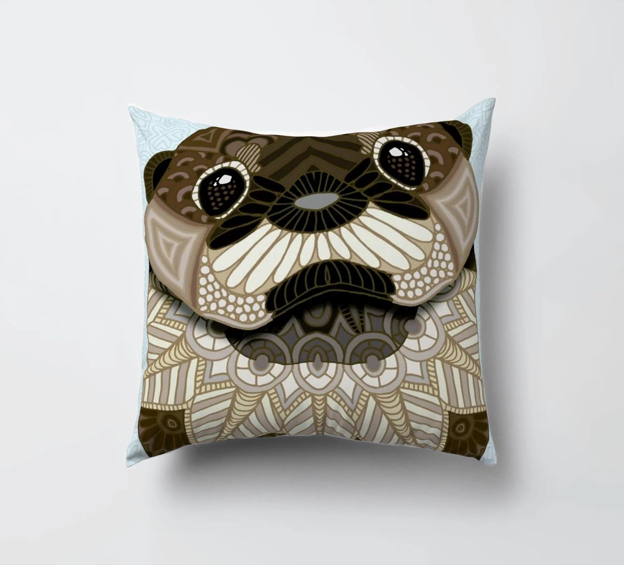 Otter cuscino da Angelika Parker