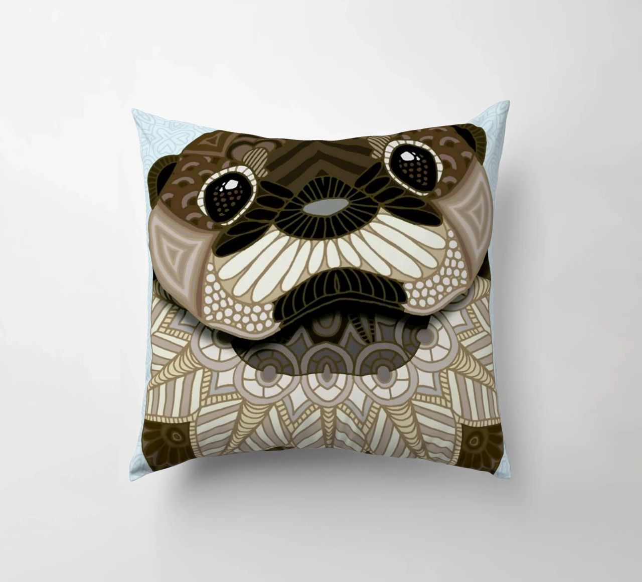 Otter cuscino da Angelika Parker