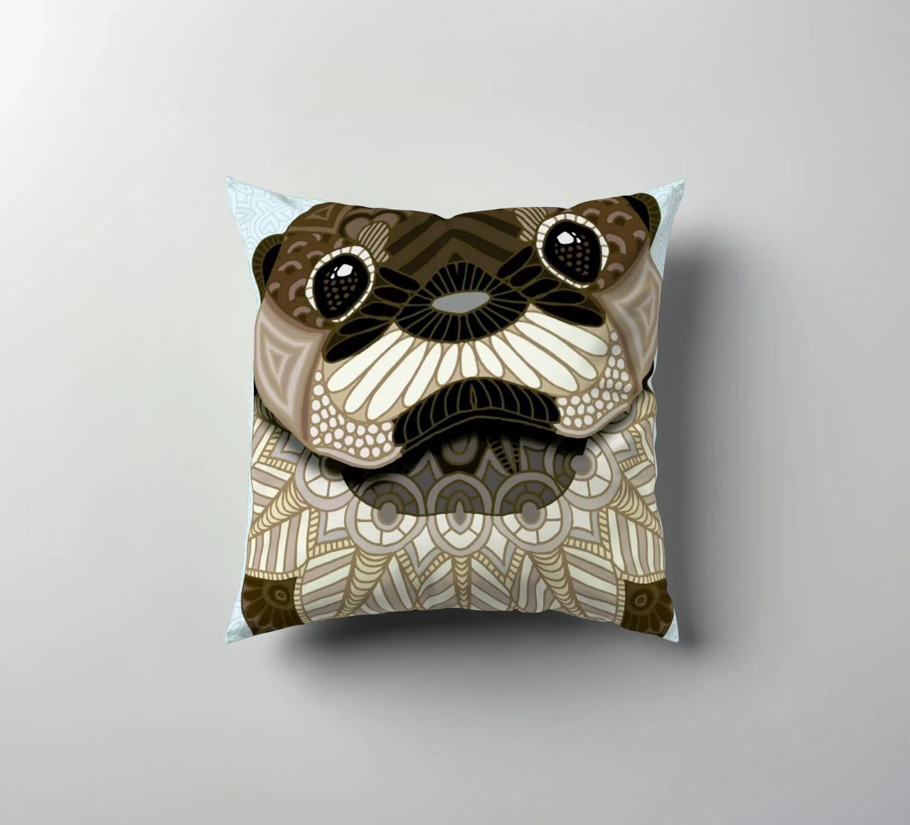 Otter cuscino da Angelika Parker