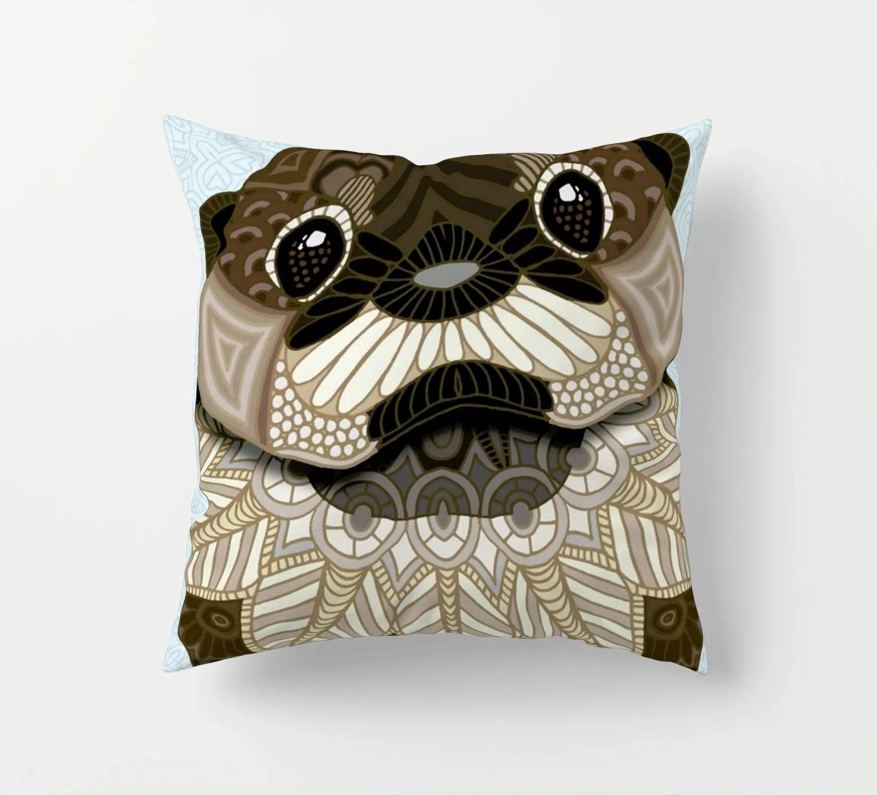 Otter cuscino da Angelika Parker