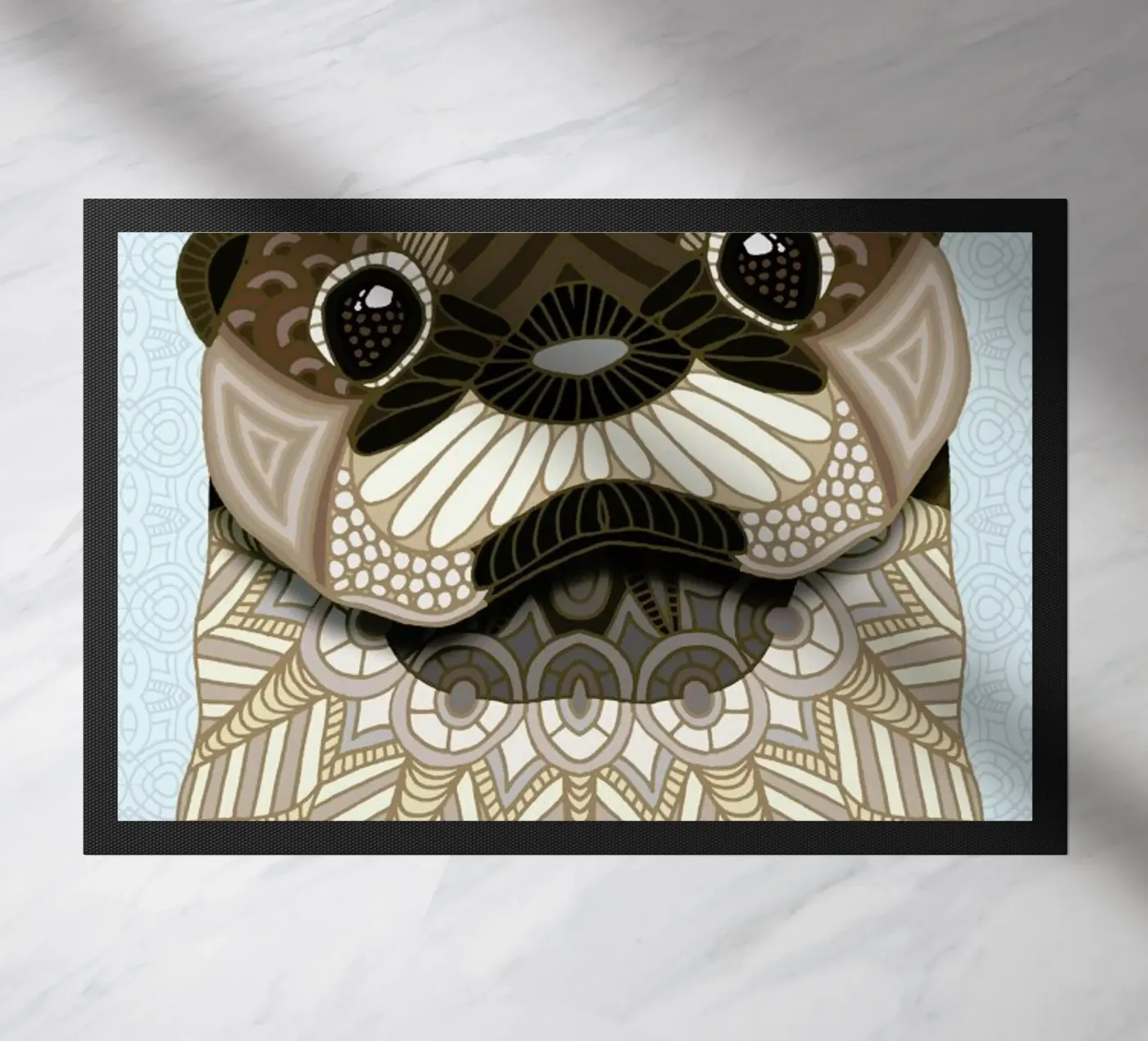 Otter deurmat van Angelika Parker