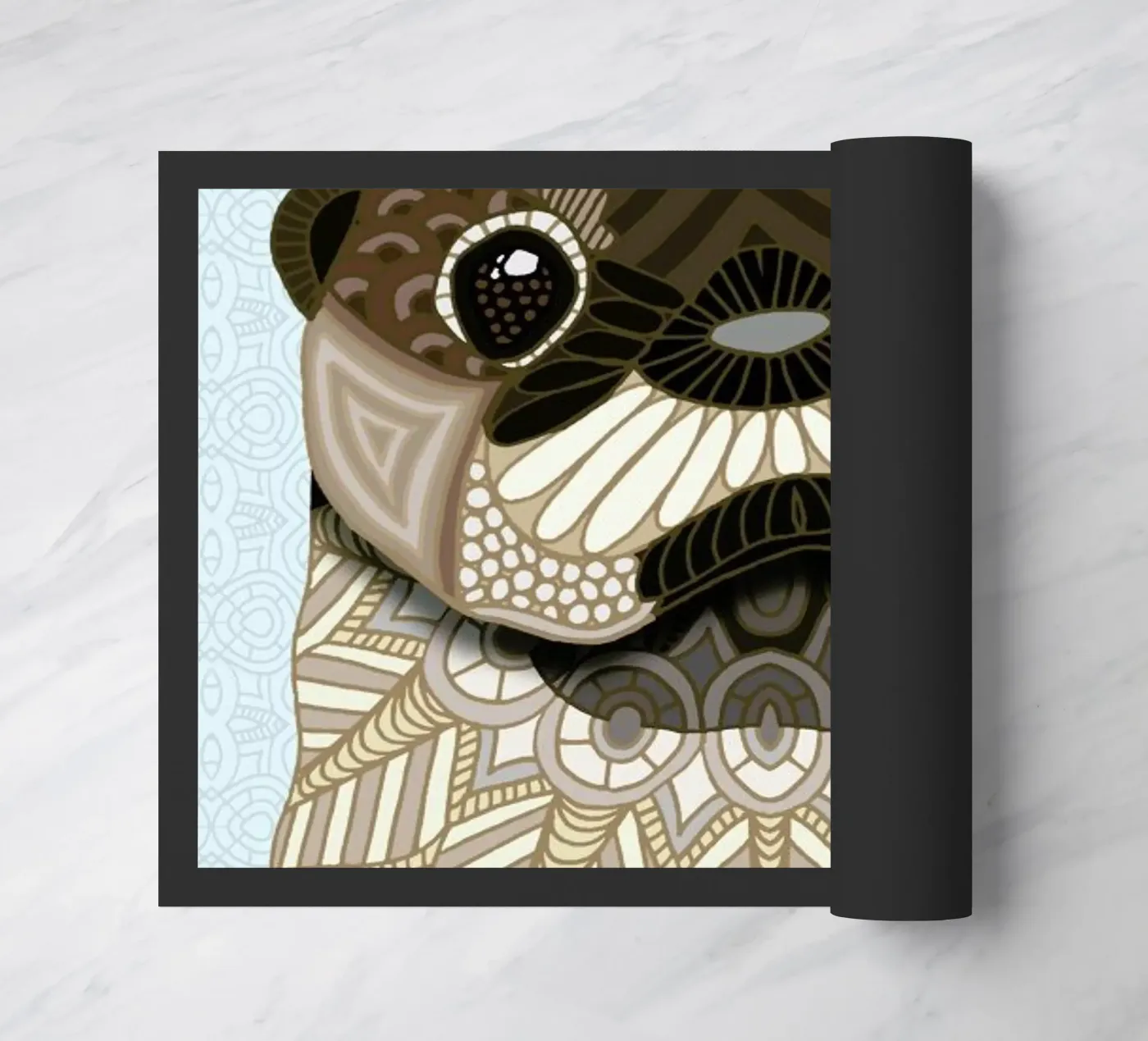 Otter deurmat van Angelika Parker