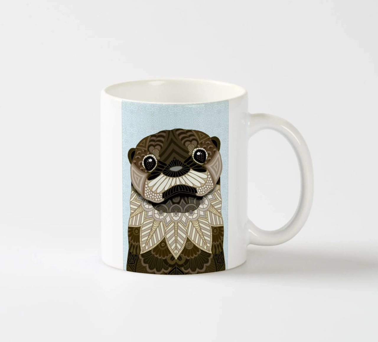 Otter tazza in ceramica da Angelika Parker
