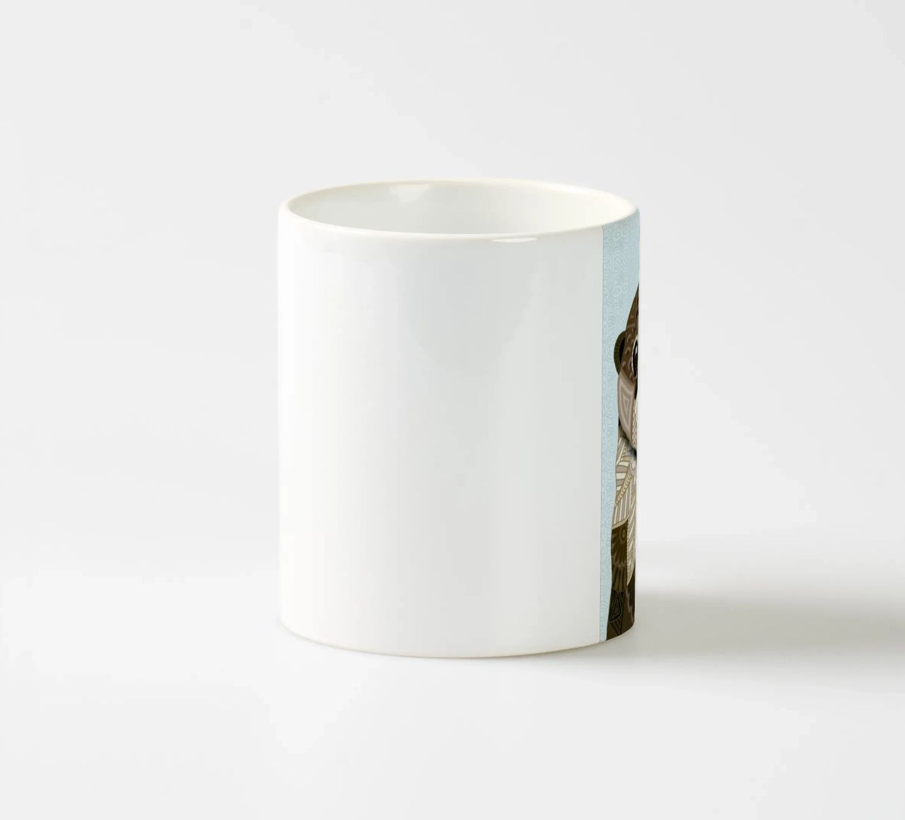 Otter tazza in ceramica da Angelika Parker