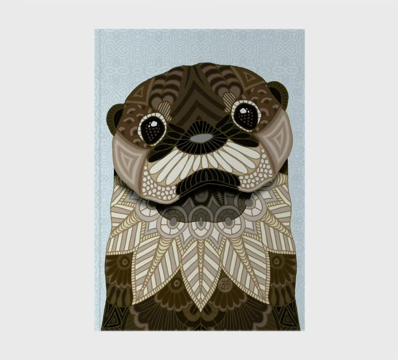 Otter notebook by Angelika Parker