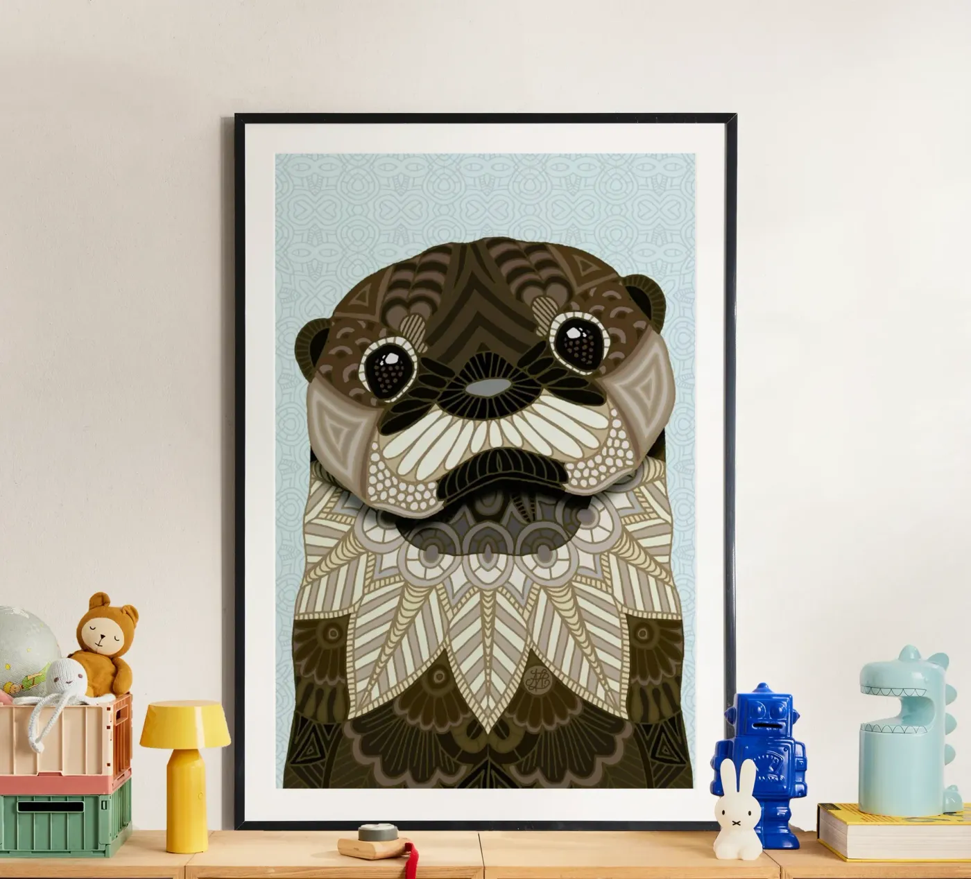 Otter poster da Angelika Parker
