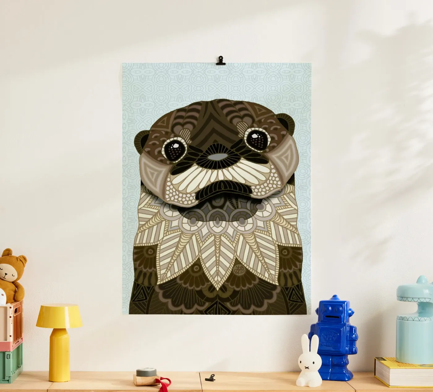 Otter poster da Angelika Parker