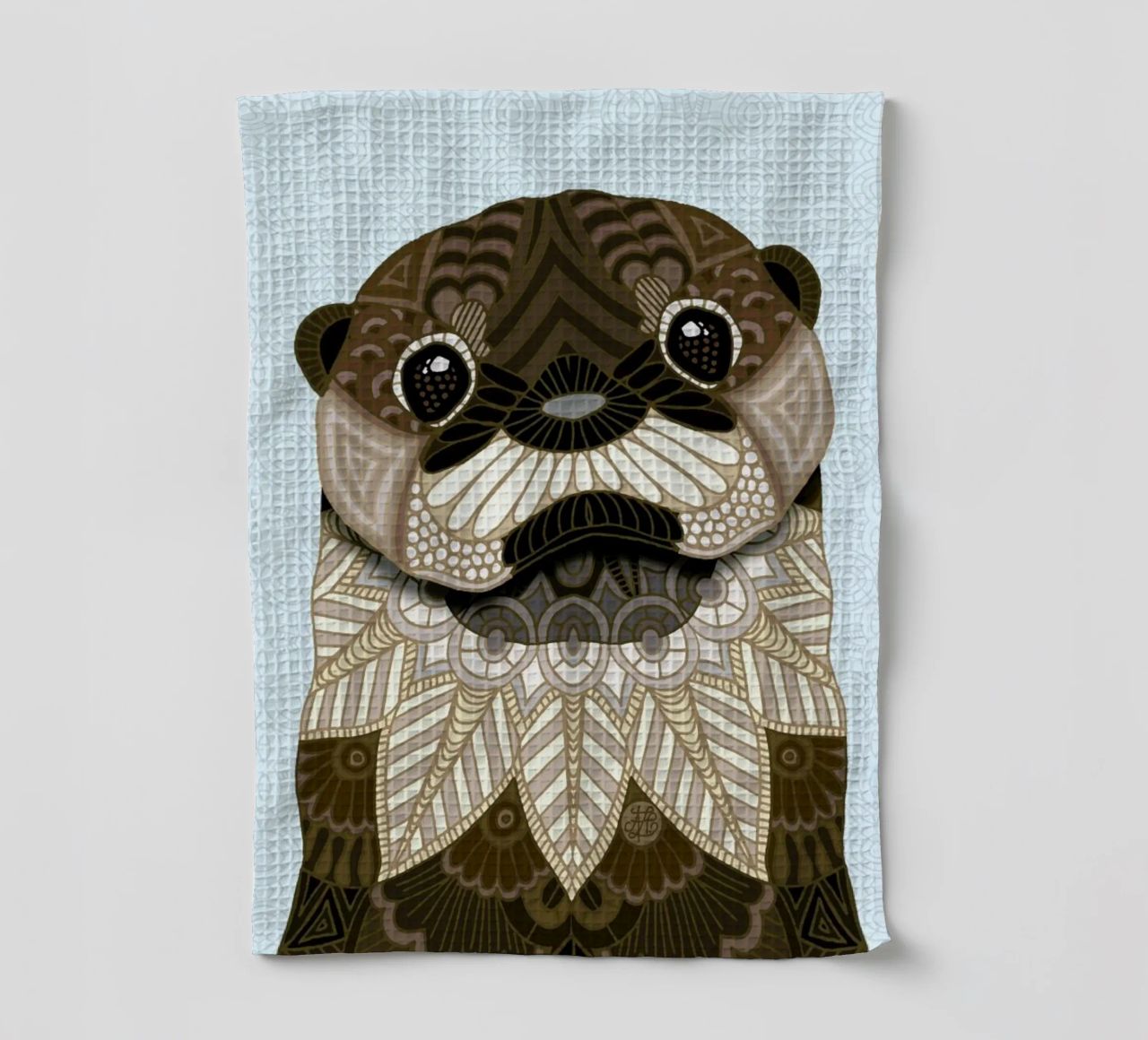 Otter canovaccio da cucina da Angelika Parker