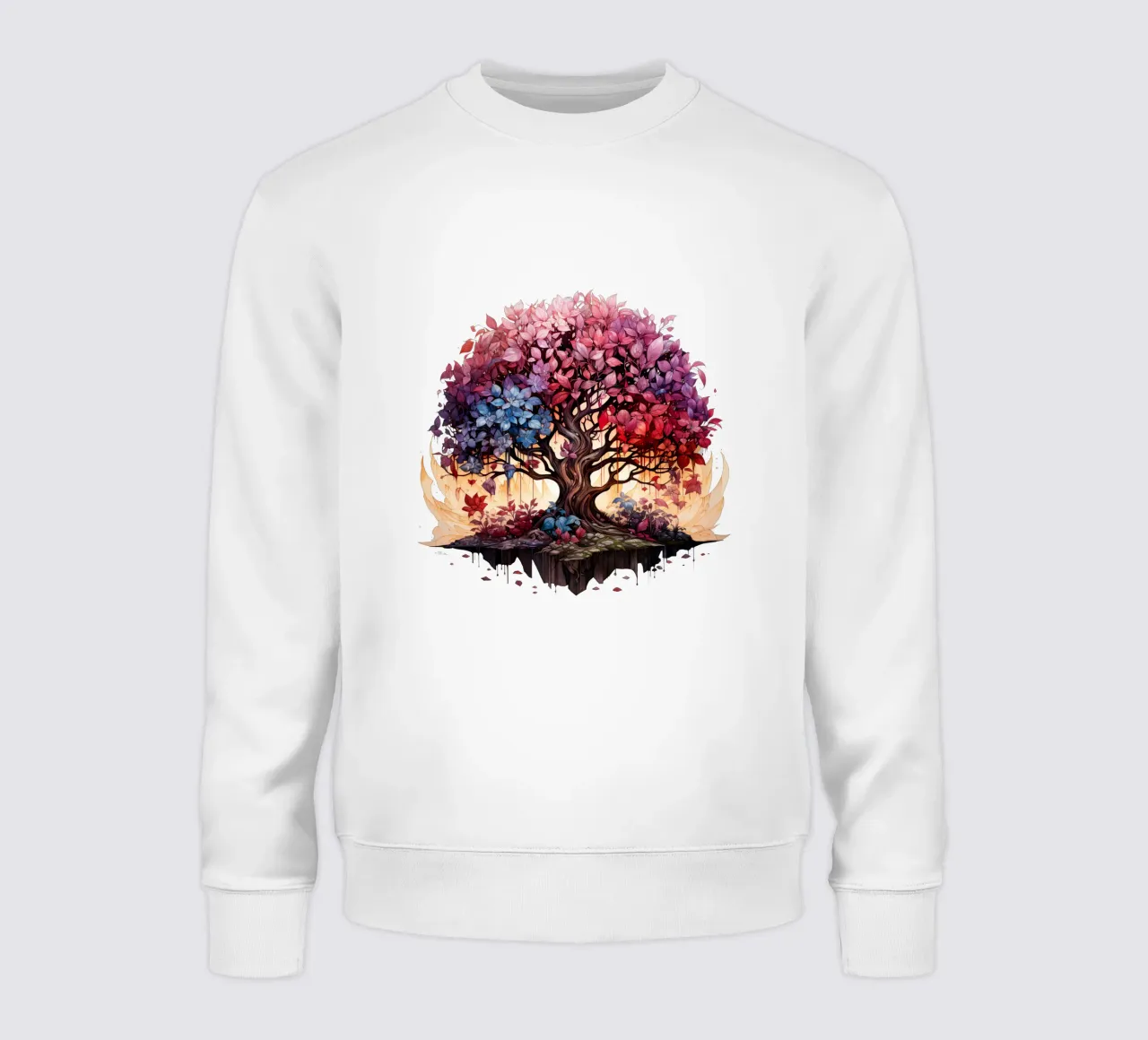 Albero della vita colorato felpa da Spiritual Touch