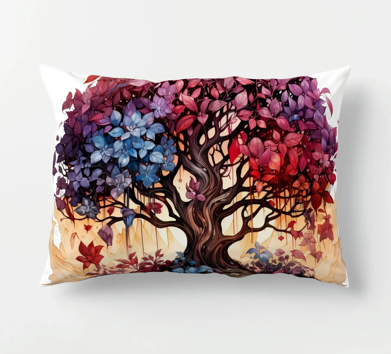 Albero della vita colorato cuscino da Spiritual Touch