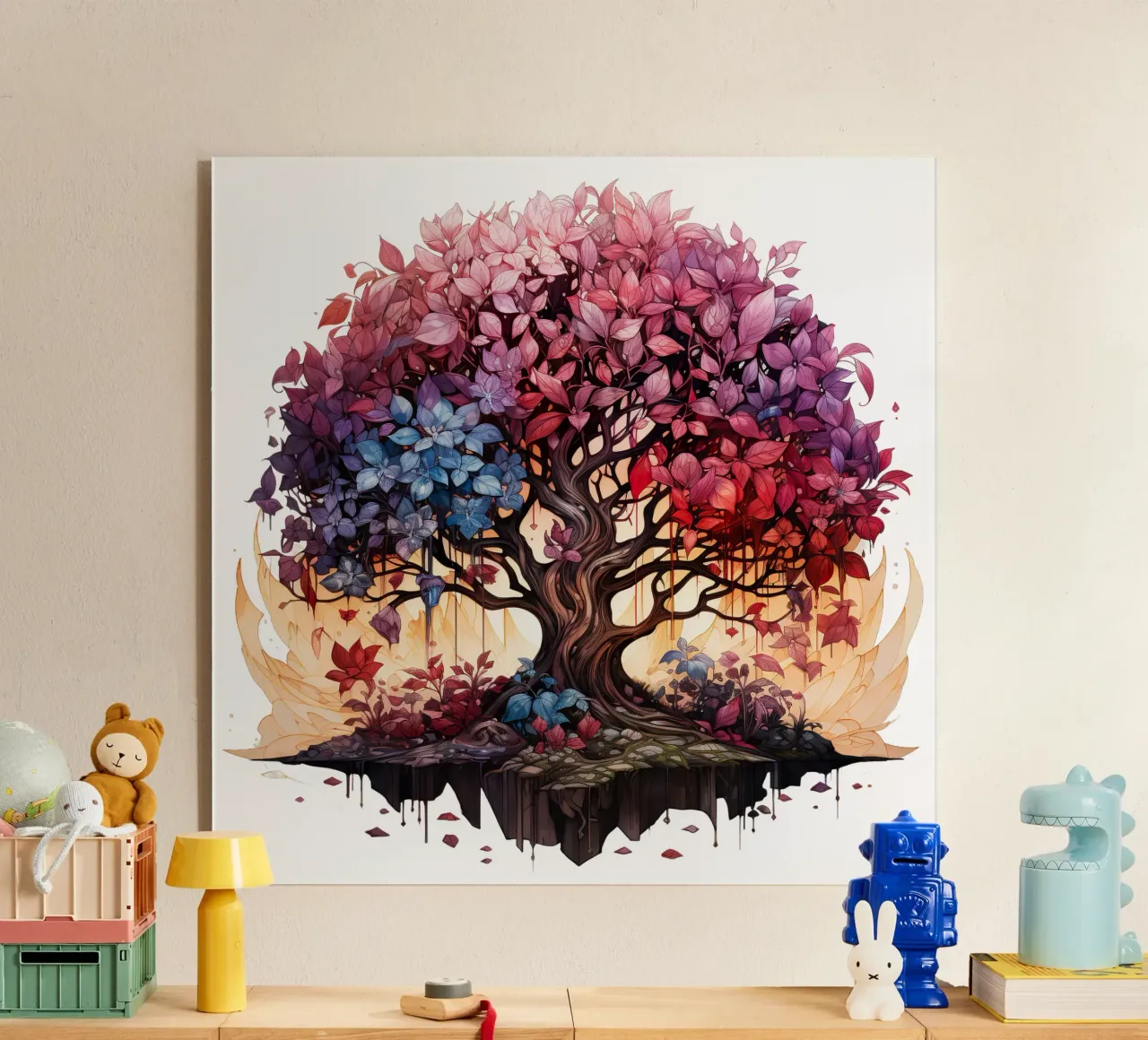 Albero della vita colorato plexiglass da Spiritual Touch