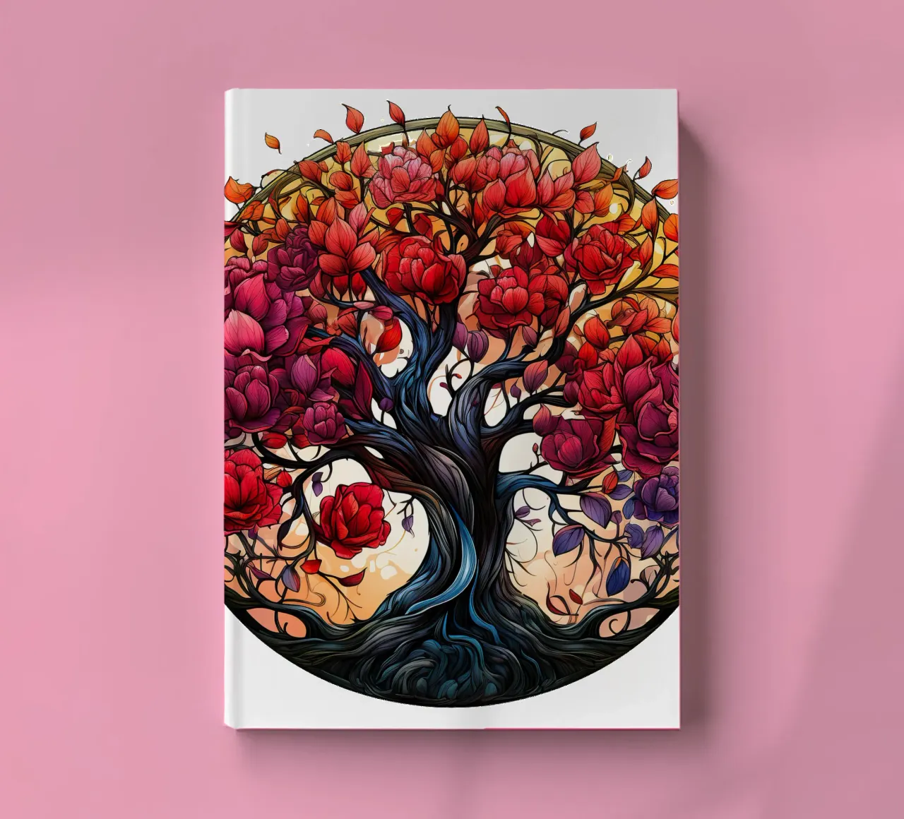 Colorful Tree of Life notebook by Spiritual Touch