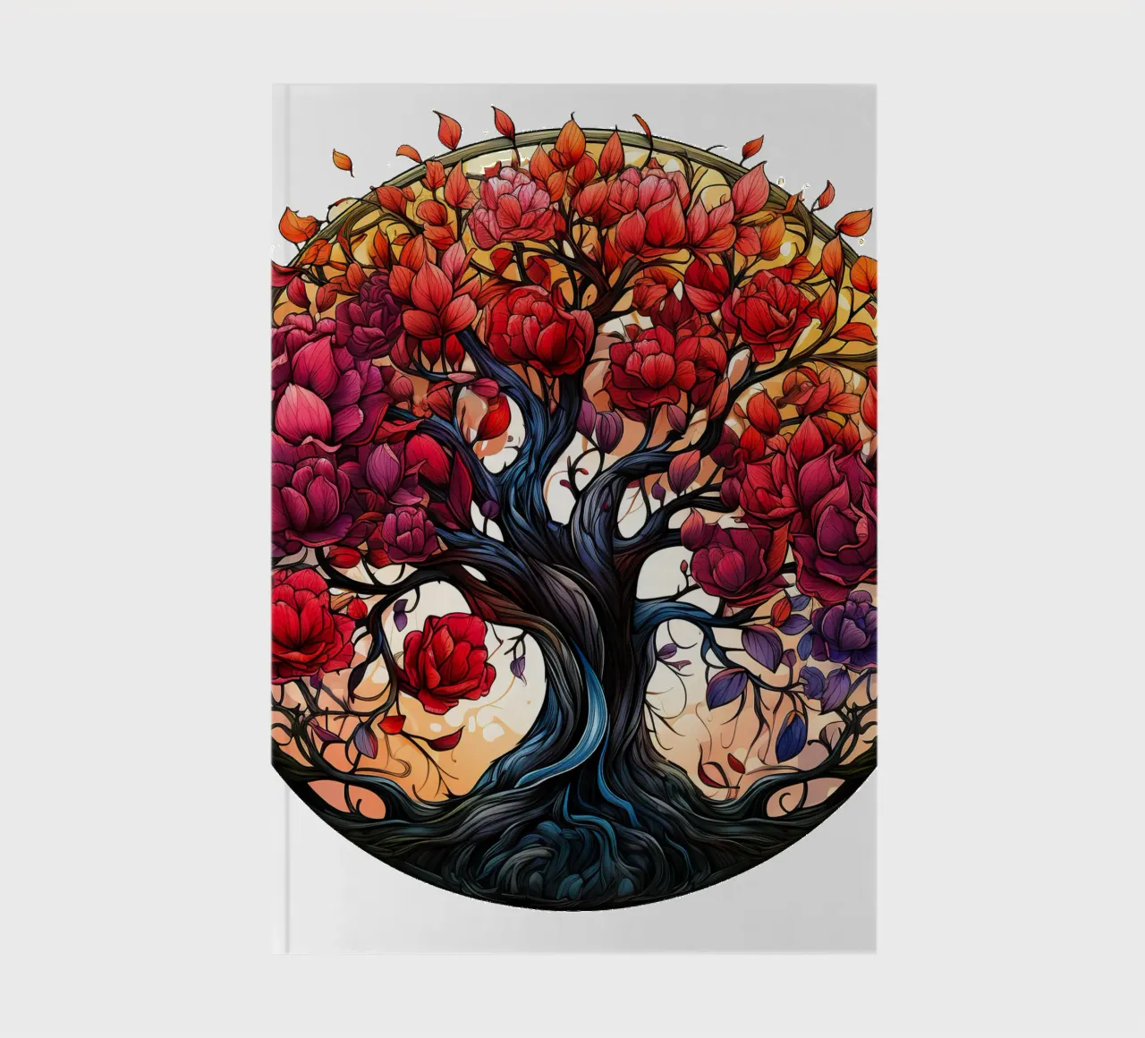 Colorful Tree of Life notebook by Spiritual Touch