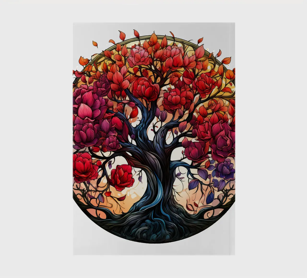 Colorful Tree of Life notebook by Spiritual Touch