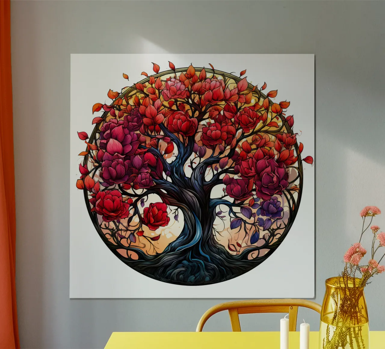 Albero della vita colorato poster da Spiritual Touch