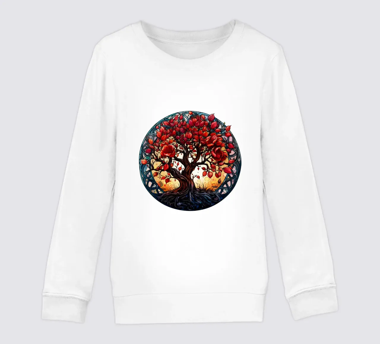 Albero della vita colorato felpa bambino da Spiritual Touch