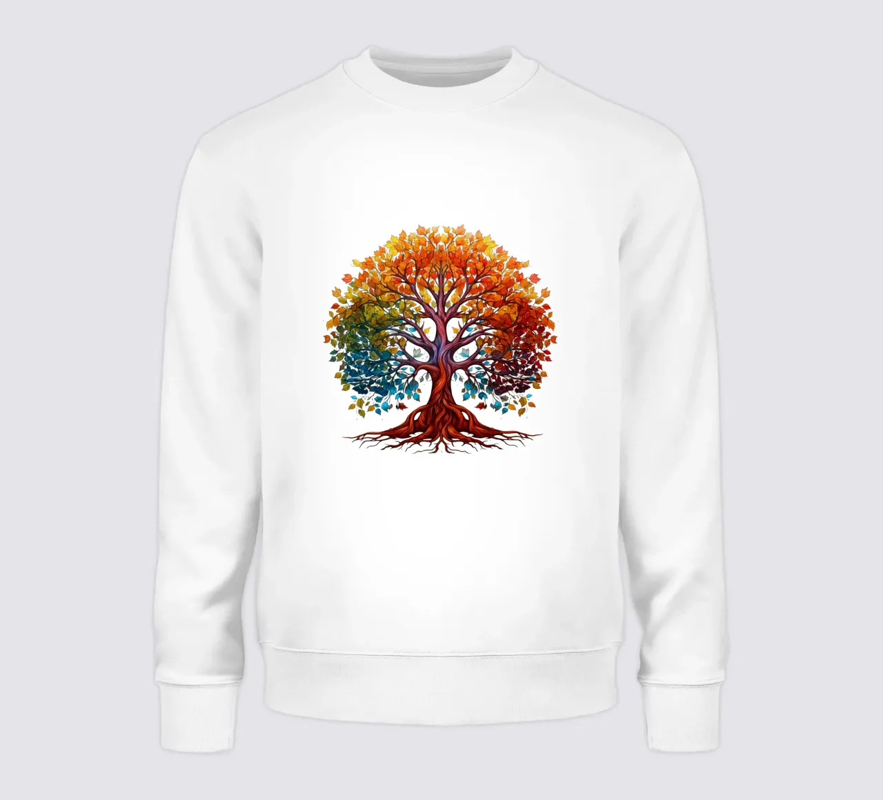 Albero della vita colorato felpa da Spiritual Touch