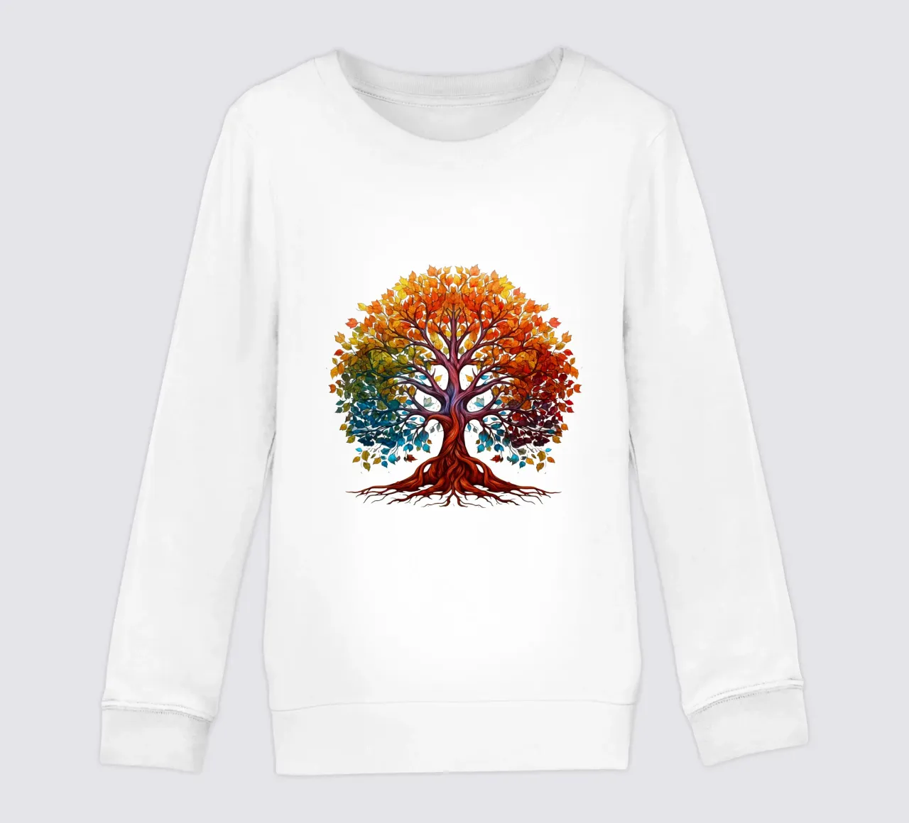 Albero della vita colorato felpa bambino da Spiritual Touch