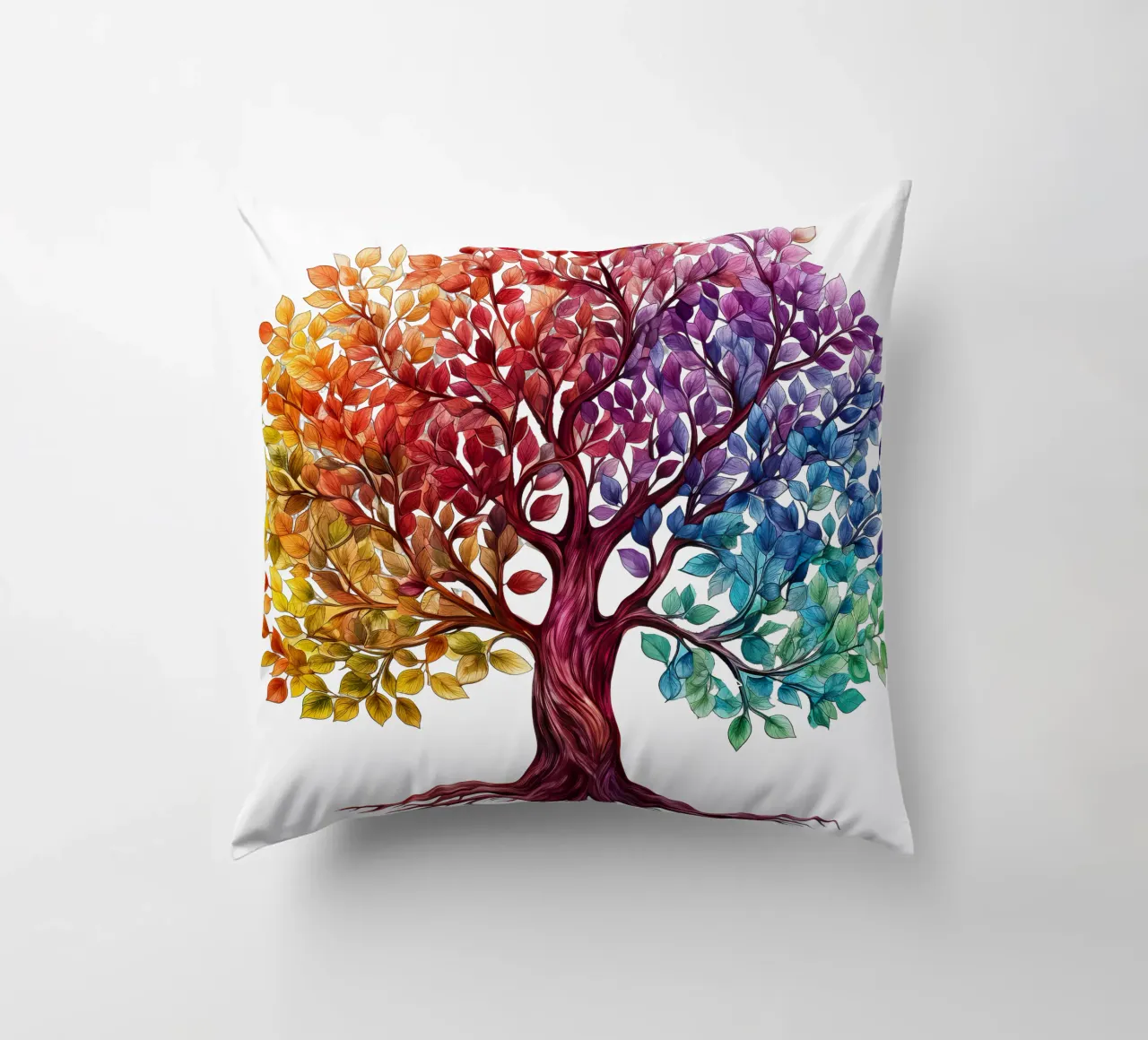 Albero della vita colorato cuscino da Spiritual Touch