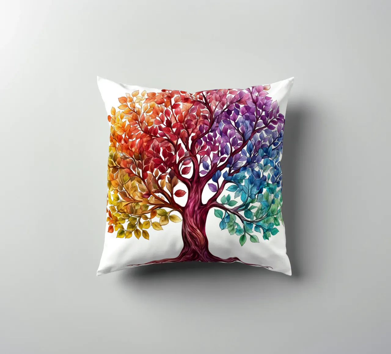 Albero della vita colorato cuscino da Spiritual Touch