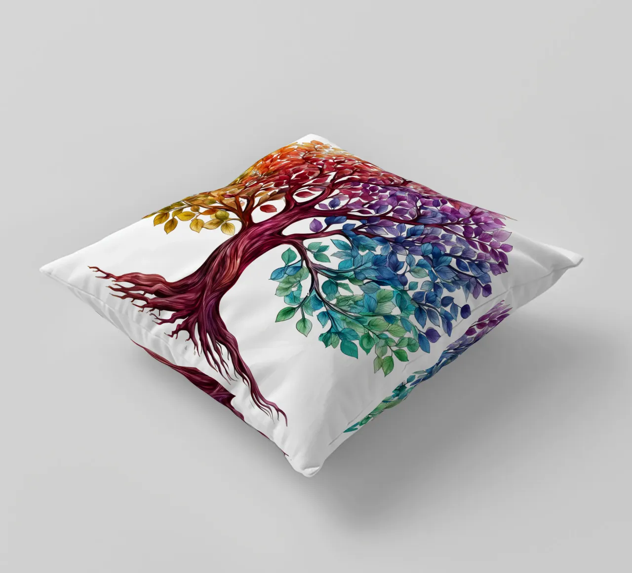 Albero della vita colorato cuscino da Spiritual Touch