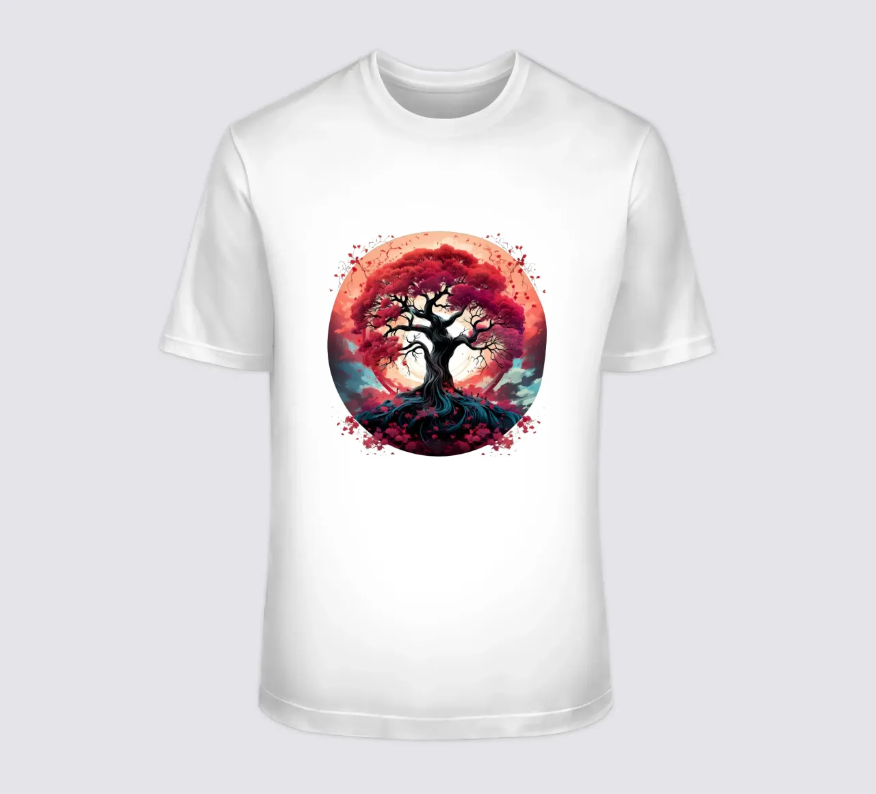 Albero della vita colorato t-shirt da Spiritual Touch
