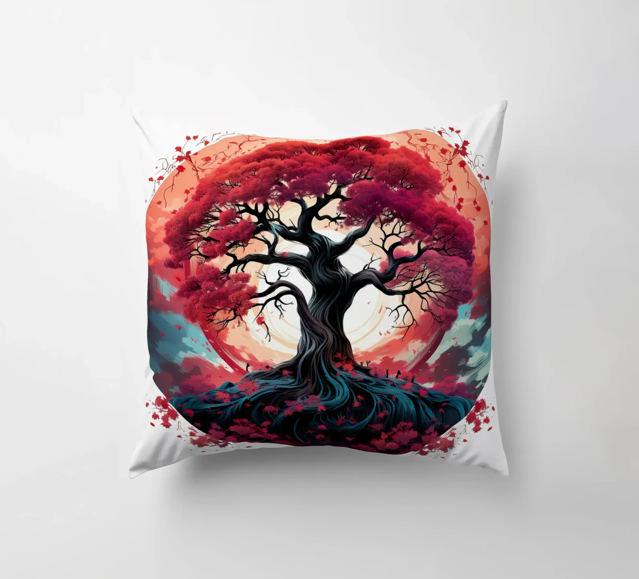 Albero della vita colorato cuscino da Spiritual Touch