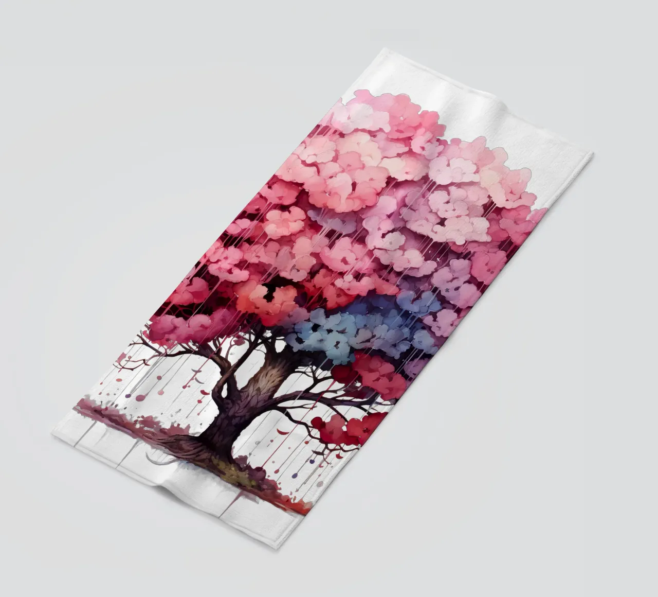 Albero della vita colorato telo mare da Spiritual Touch