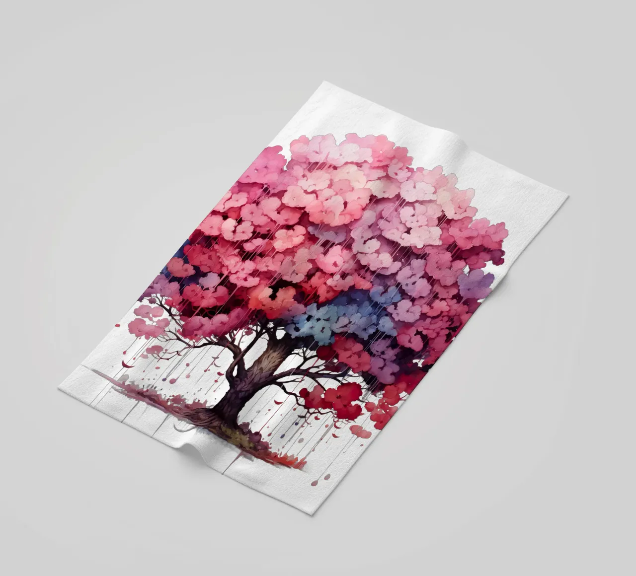 Albero della vita colorato telo mare da Spiritual Touch