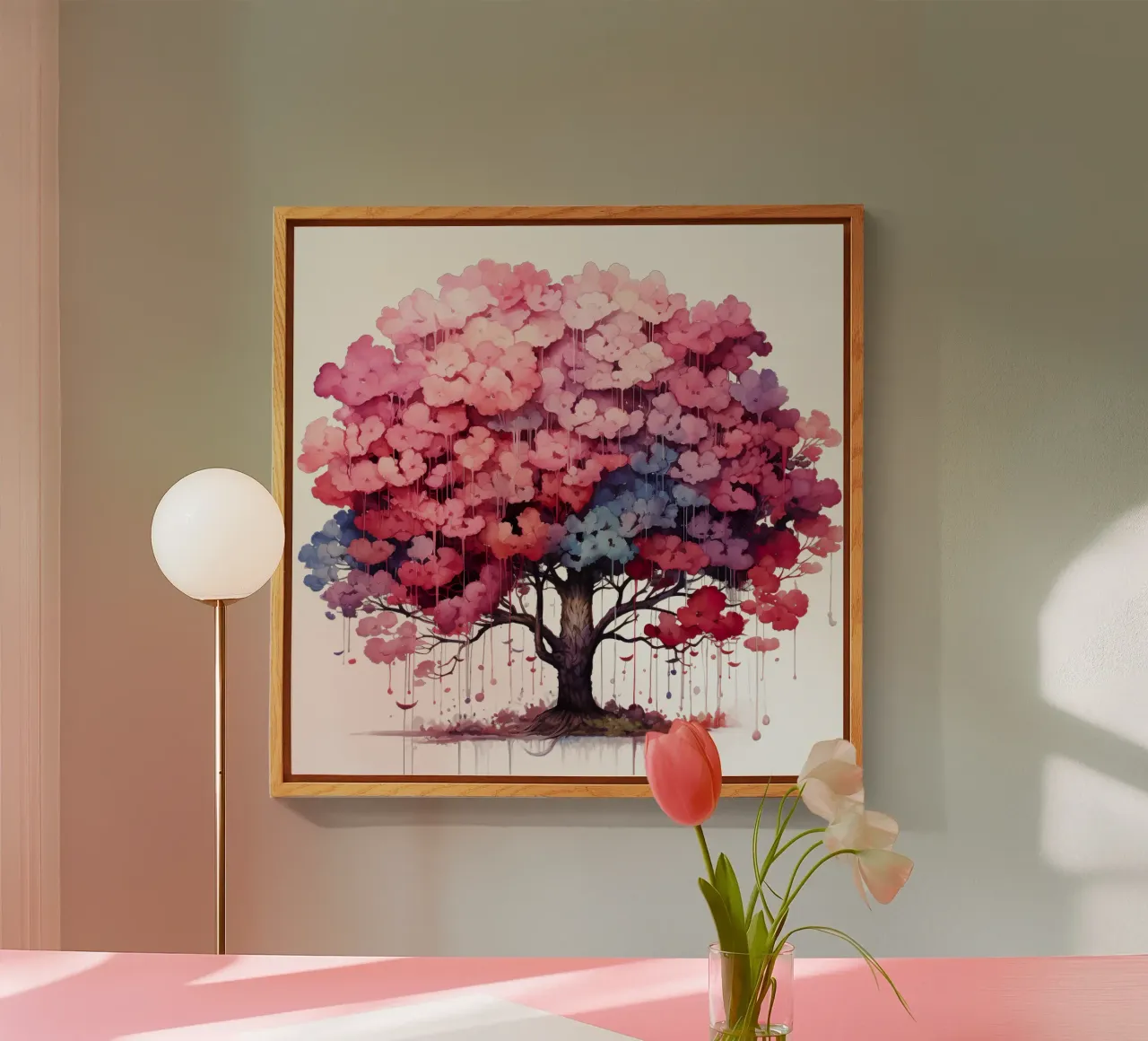 Albero della vita colorato plexiglass da Spiritual Touch