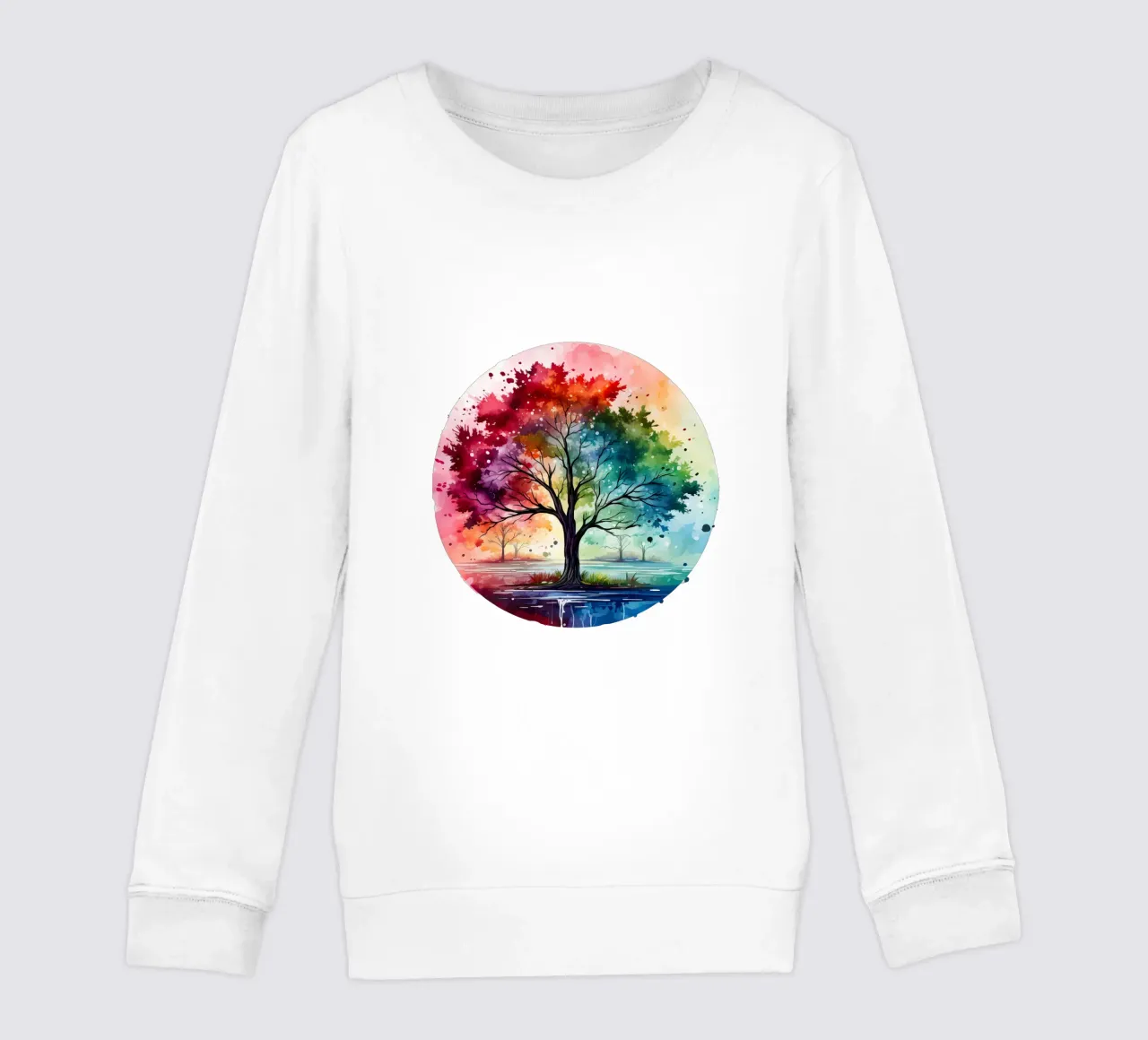 Albero della vita colorato felpa bambino da Spiritual Touch