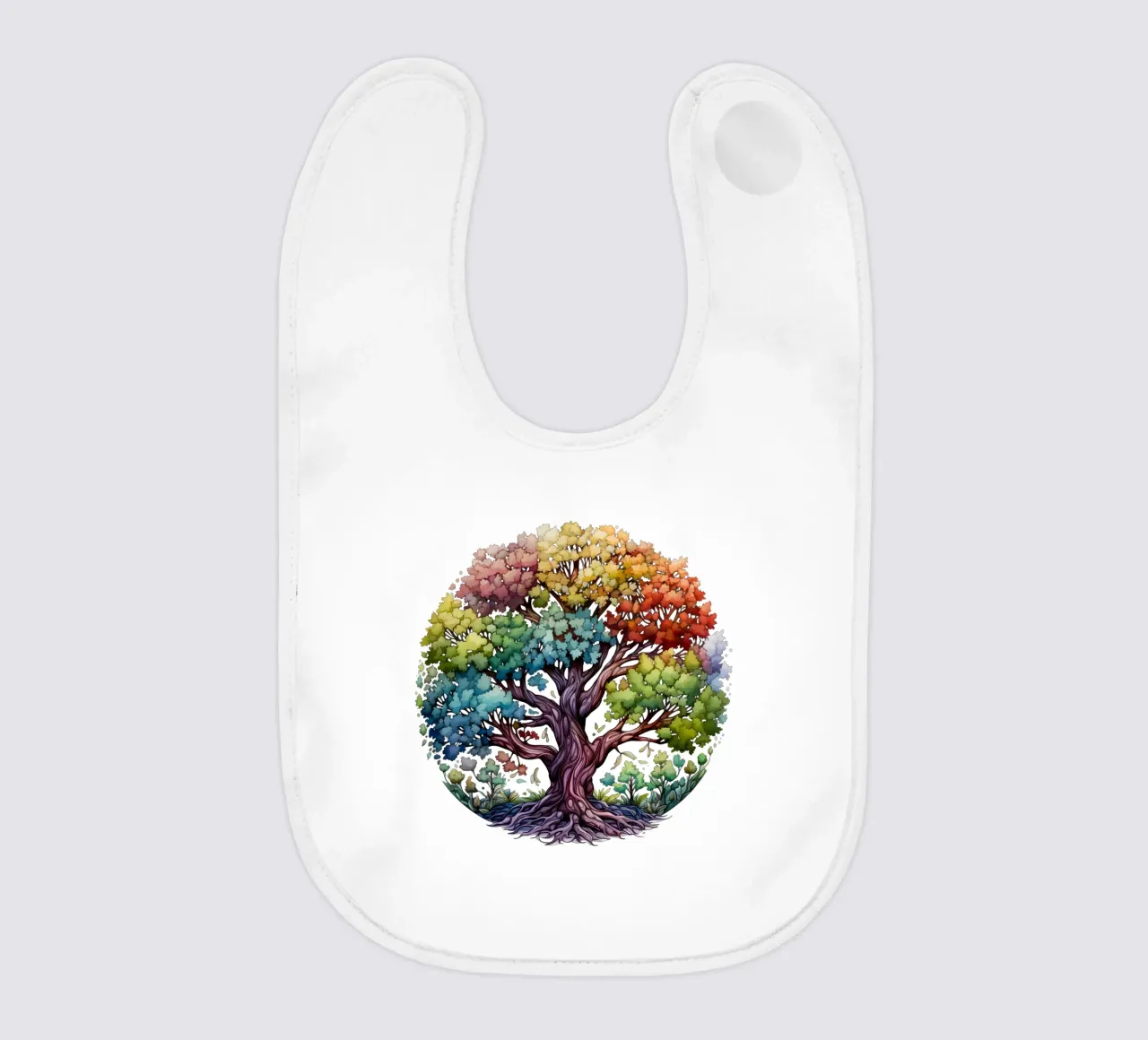 Albero della vita colorato bavaglino da Spiritual Touch